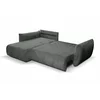 Coltar Extensibil Allora, 257x177x88, Stofa, Gri picture - 4