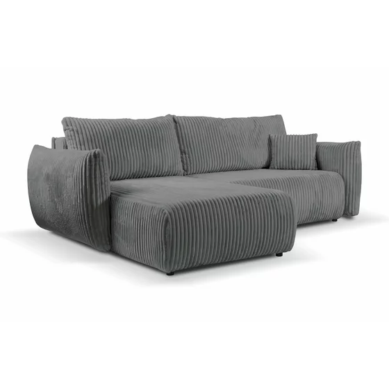 Coltar Extensibil Allora, 257x177x88, Stofa, Gri picture - 7