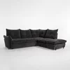Coltar Extensibil Almeria, PR2, 250x220x95 cm, Stofa Reven 18, Grafit picture - 2