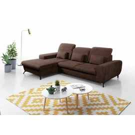Coltar Extensibil Alta, 279x172x70-96 cm, Stofa, Maro