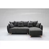 Coltar Extensibil Anstice, 245x148x91 cm, Stofa Gri picture - 1