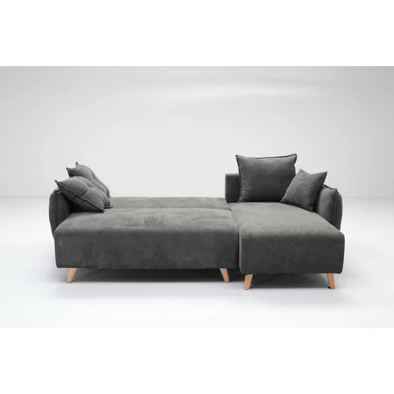 Coltar Extensibil Anstice, 245x148x91 cm, Stofa Gri picture - 4
