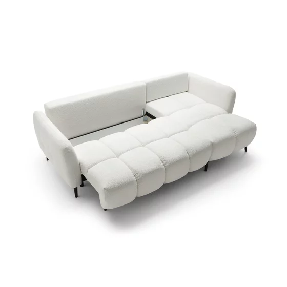 Coltar Extensibil Apollo, 250x150x90 cm, Stofa, Beige picture - 3