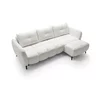 Coltar Extensibil Apollo, 250x150x90 cm, Stofa, Beige picture - 6