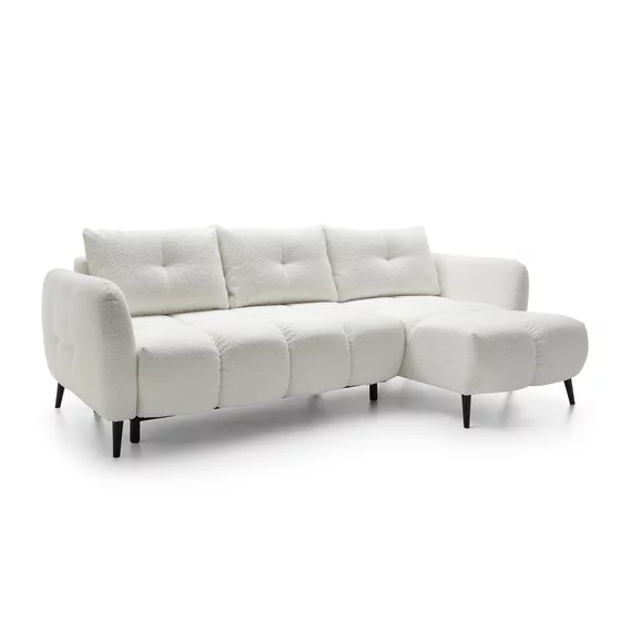 Coltar Extensibil Apollo, 250x150x90 cm, Stofa, Beige picture - 7