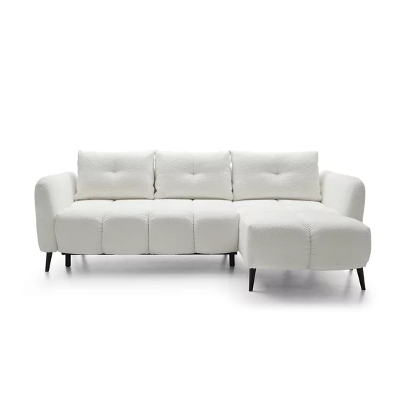 Coltar Extensibil Apollo, 250x150x90 cm, Stofa, Beige picture - 8