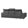Coltar Extensibil Ariado, 254x187x94-110 cm, Stofa - Gri picture - 6