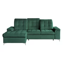Coltar Extensibil Ariado, 254x187x94-110 cm, Stofa - Verde