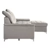 Coltar Extensibil Ariado, 254x187x94-110 cm, Stofa - Beige picture - 4