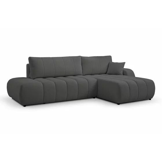 Coltar Extensibil Ballo, 276x176x88 cm, Stofa, Gri picture - 2