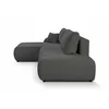 Coltar Extensibil Ballo, 276x176x88 cm, Stofa, Gri picture - 3