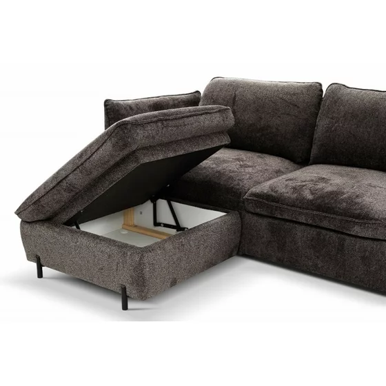 Coltar Extensibil Ballo PR1, 262x189x86 cm, Gri Antracit picture - 5