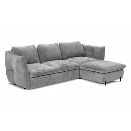 Coltar Extensibil Ballo PR1, 262x189x86 cm, Stofa, Gri