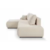 Coltar Extensibil Ballo, 276x176x88 cm, Stofa, Crem picture - 2