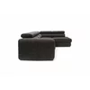 Coltar Extensibil Bluvel II,  285x202x78-99 h cm, Stofa, Negru picture - 12