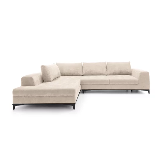 Coltar Extensibil Bologna, 314x211x72/85 cm, Stofa Soro 21, Cream picture - 1