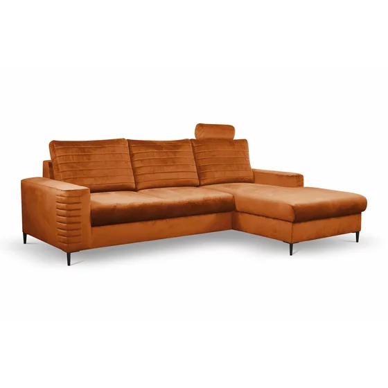 Coltar Extensibil Collin, 252x165x117 H cm, Stofa tip Catifea Scortisoara, Velutto 33 picture - 7