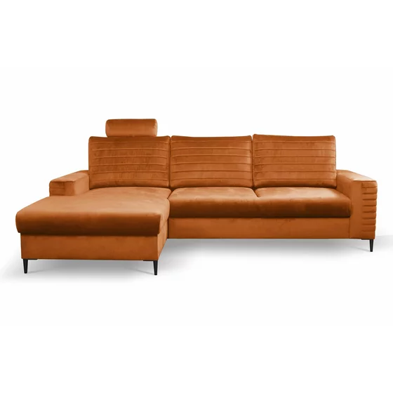 Coltar Extensibil Collin, 252x165x117 H cm, Stofa tip Catifea Scortisoara, Velutto 33 picture - 1
