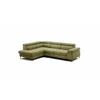 Coltar Extensibil Cordoba II, 275x203x76-90 cm, Stofa, Verde picture - 3