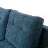 Coltar Extensibil Costa, 252x140x92 cm, Stofa Rosario 460, Albastru picture - 7