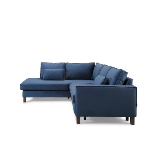 Coltar Extensibil Daytona, 233x202x86 h cm, Stofa Albastra picture - 8