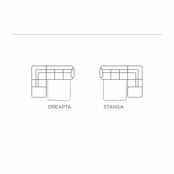 Coltar Extensibil Fabio, 280x235x69-88 H cm, Stofa Gri, Neve 85 picture - 7