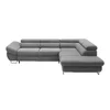 Coltar Extensibil Fabio, 280x235x69-88 H cm, Stofa Gri, Neve 85 picture - 2