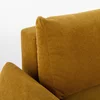 Coltar Extensibil Fede, 254x160x88 cm, Stofa Galben Mustar picture - 5