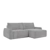 Coltar Extensibil Fede, 254x160x88 cm, Stofa Gri picture - 2