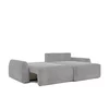 Coltar Extensibil Fede, 254x160x88 cm, Stofa Gri picture - 4