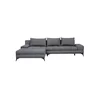 Coltar Extensibil Figaro, 315x212x78-87 h cm, Stofa, Grafit picture - 2