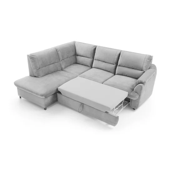 Coltar Extensibil Gusto, 240x200x94 cm, Stofa Gri picture - 4