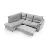 Coltar Extensibil Gusto, 240x200x94 cm, Stofa Gri picture - 2
