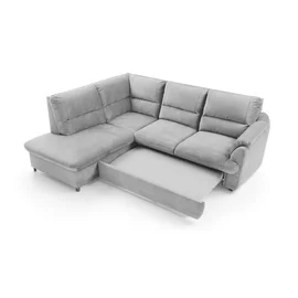 Coltar Extensibil Gusto, 240x200x94 cm, Stofa Gri