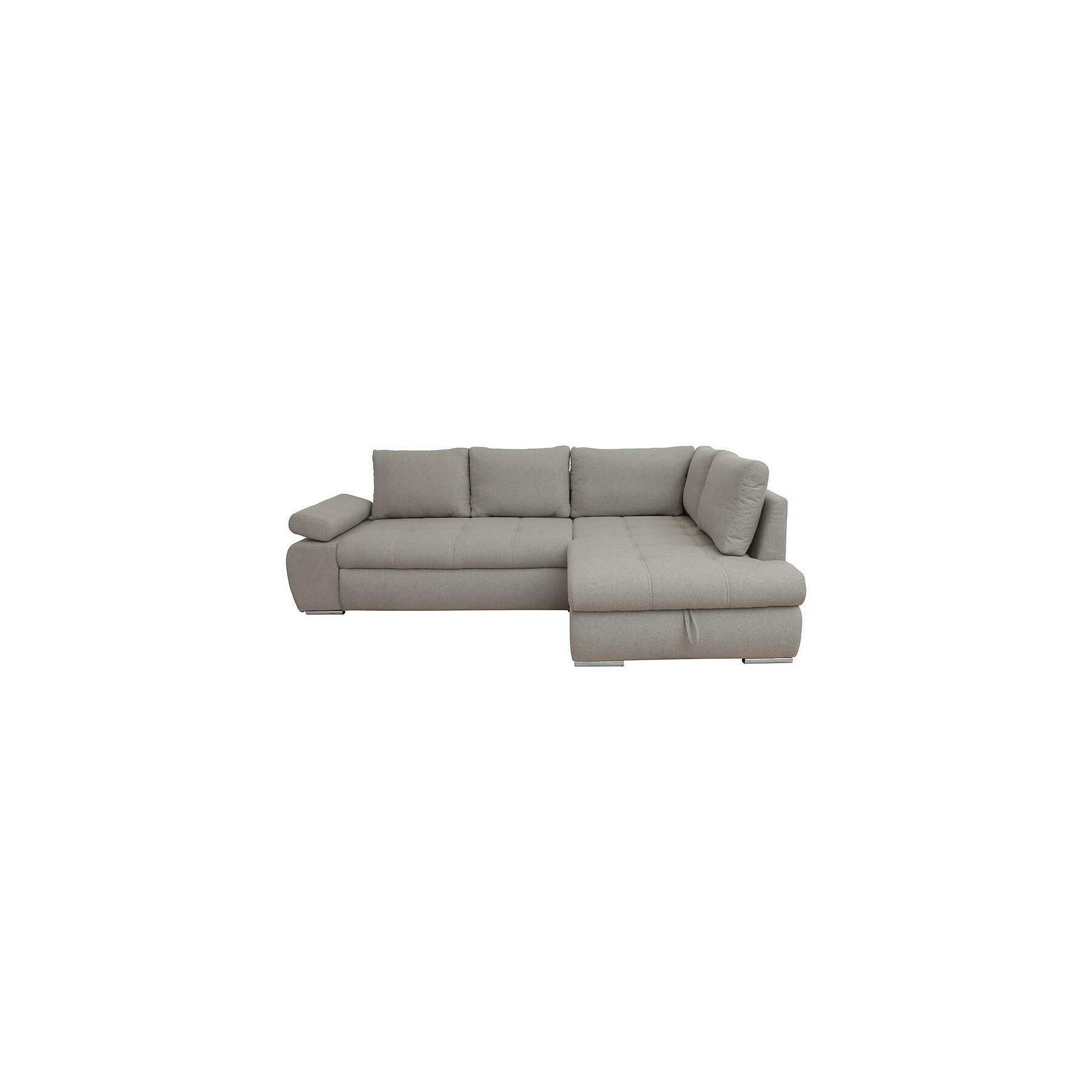 Coltar Extensibil Haris, 265x174x88 cm, Stofa, Beige Inchis-Lumos 31