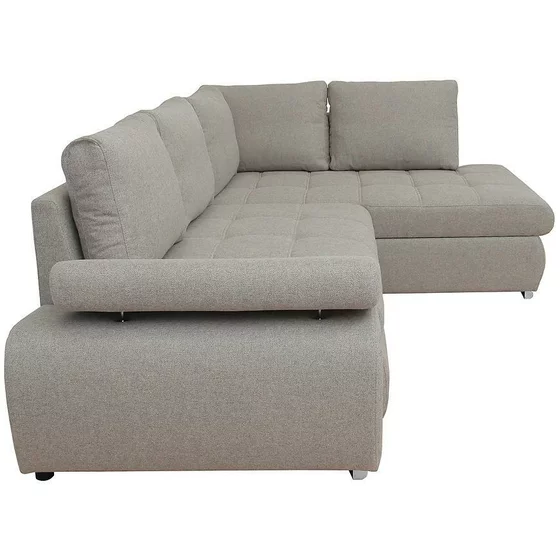 Coltar Extensibil Haris, 265x174x88 cm, Stofa, Beige Inchis-Lumos 31 picture - 3