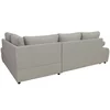 Coltar Extensibil Haris, 265x174x88 cm, Stofa, Beige Inchis-Lumos 31 picture - 6