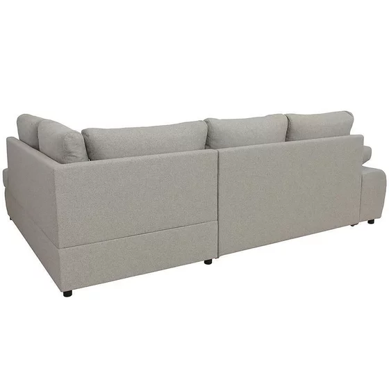 Coltar Extensibil Haris, 265x174x88 cm, Stofa, Beige Inchis-Lumos 31 picture - 6