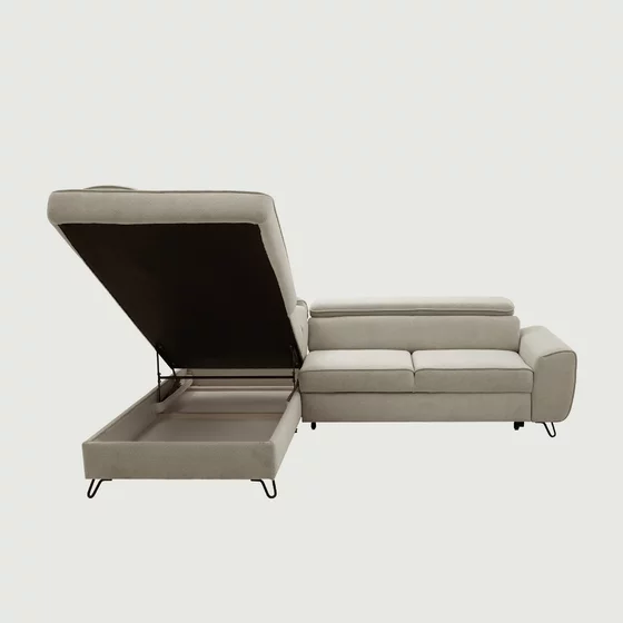 Coltar Extensibil Idylla, 250x200x70/90 cm, Stofa picture - 12