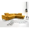 Coltar Extensibil Lagos, 272x219x85 cm, Stofa Soro 40, Galben picture - 1