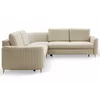 Coltar Extensibil Laren, 251x251x86 cm, Stofa Tip Velur, Beige picture - 2