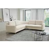 Coltar Extensibil Laren, 251x251x86 cm, Stofa Tip Velur, Beige Deschis picture - 1
