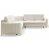 Coltar Extensibil Laren, 251x251x86 cm, Stofa Tip Velur, Beige Deschis picture - 2