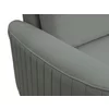 Coltar Extensibil Laren, 251x251x86 cm, Stofa Tip Velur, Gri Metalic picture - 4