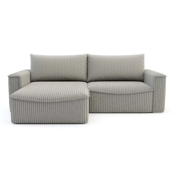Coltar Extensibil Lilly, 242x160x92 cm, Stofa, Gri picture - 1