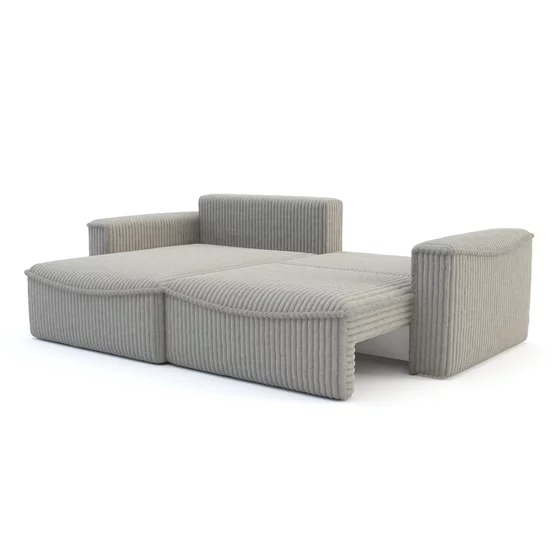 Coltar Extensibil Lilly, 242x160x92 cm, Stofa, Gri picture - 3