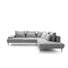 Coltar Extensibil Livio, 293x225x71-90 cm, Stofa, Gri picture - 1