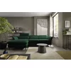 Coltar Extensibil Mango, 260-286x176x75-92 cm, Stofa, Verde picture - 1