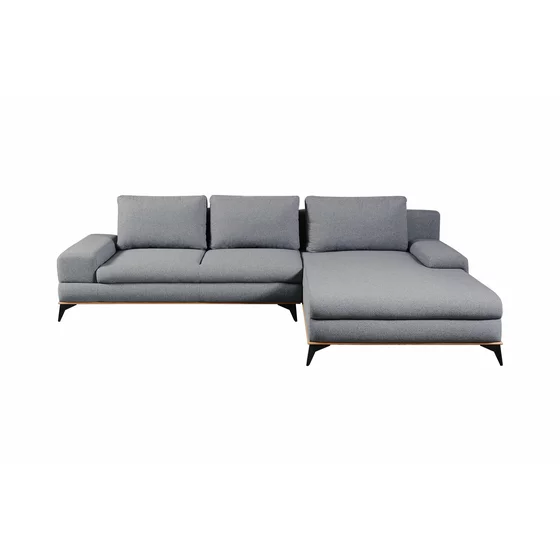 Coltar Extensibil Manila, 315x212x78-87 h cm, Stofa, Gri picture - 1