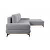Coltar Extensibil Manila, 315x212x78-87 h cm, Stofa, Gri picture - 5